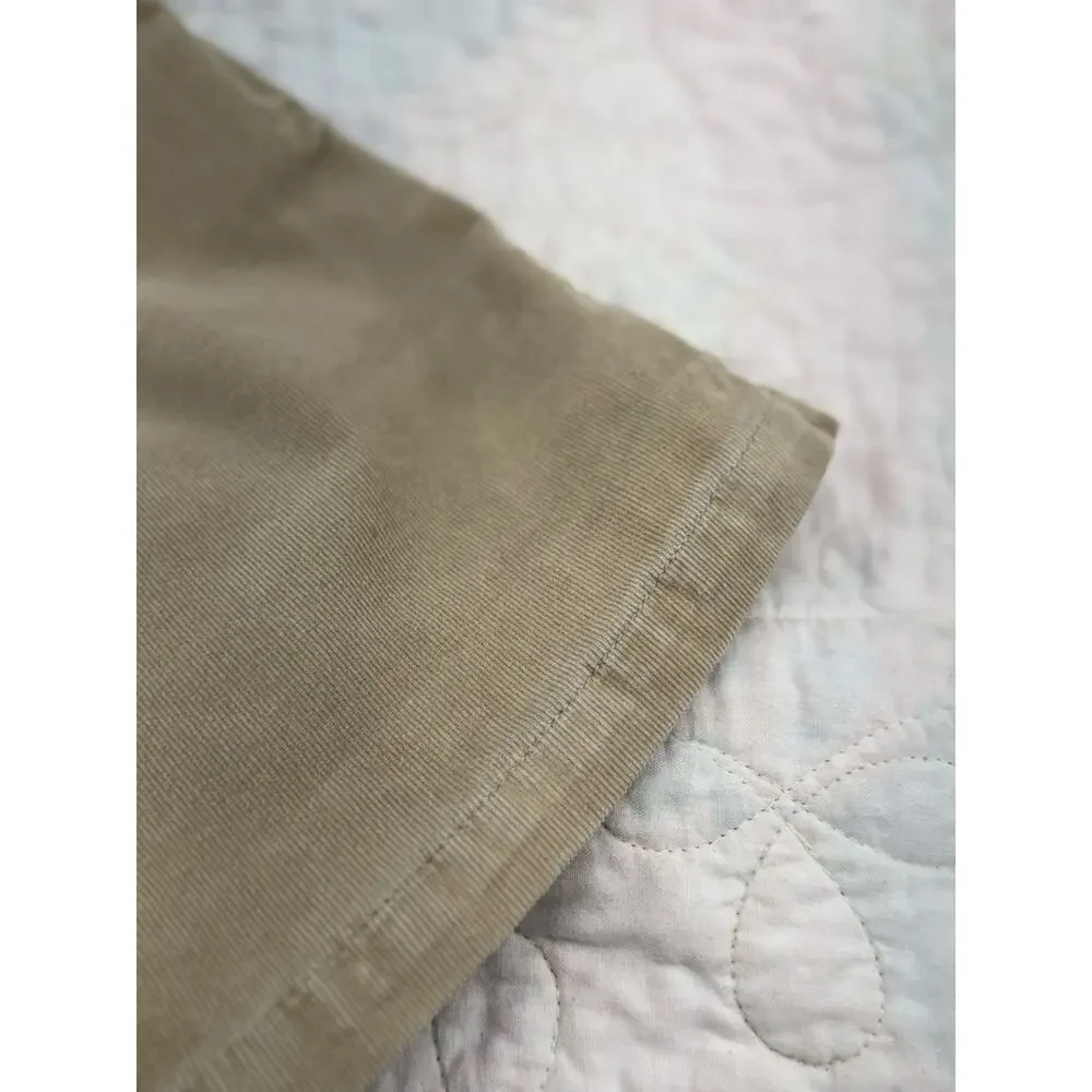 Girls L (10-12) old navy button down corduroy skirt